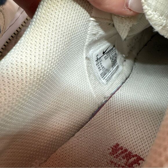 COPY - Nike Air Force Shadow Phantom Womens Size 9 White Pink Red Sneakers - Picture 5 of 7